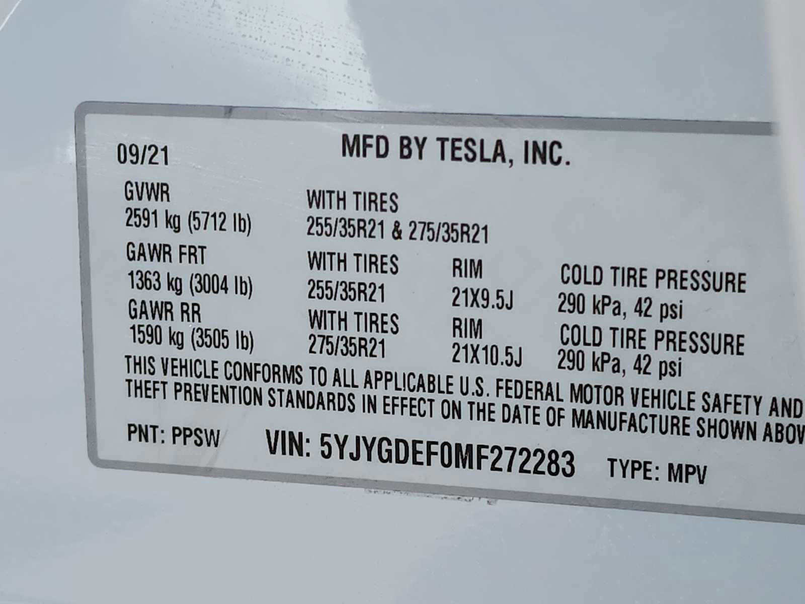 Used 2021 Tesla Model Y Performance image 24
