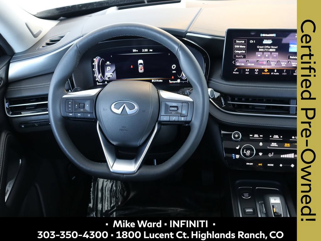 Certified 2025 INFINITI QX60 Luxe w/ Vision Package AWD/4WD image 7