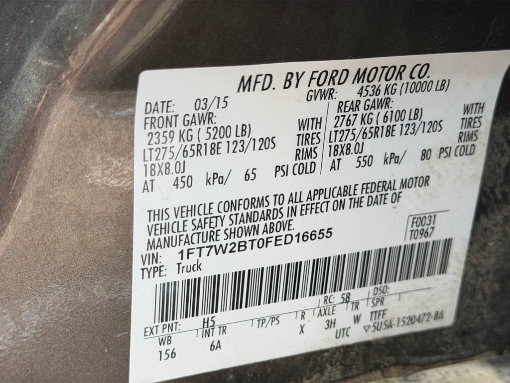 Used 2015 Ford F250 Lariat AWD/4WD image 38