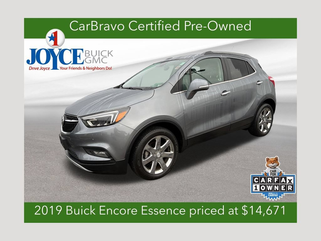 Certified 2019 Buick Encore Essence w/ Experience Buick Package FWD 360° Tour