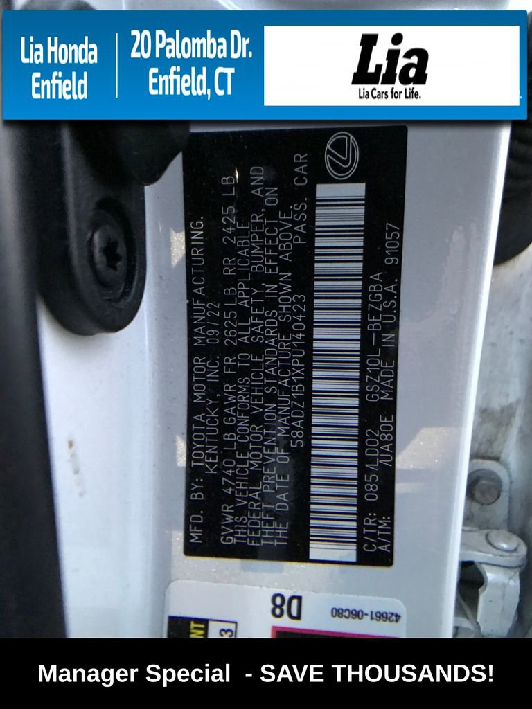 Used 2023 Lexus ES 350 w/ Premium Package image 17