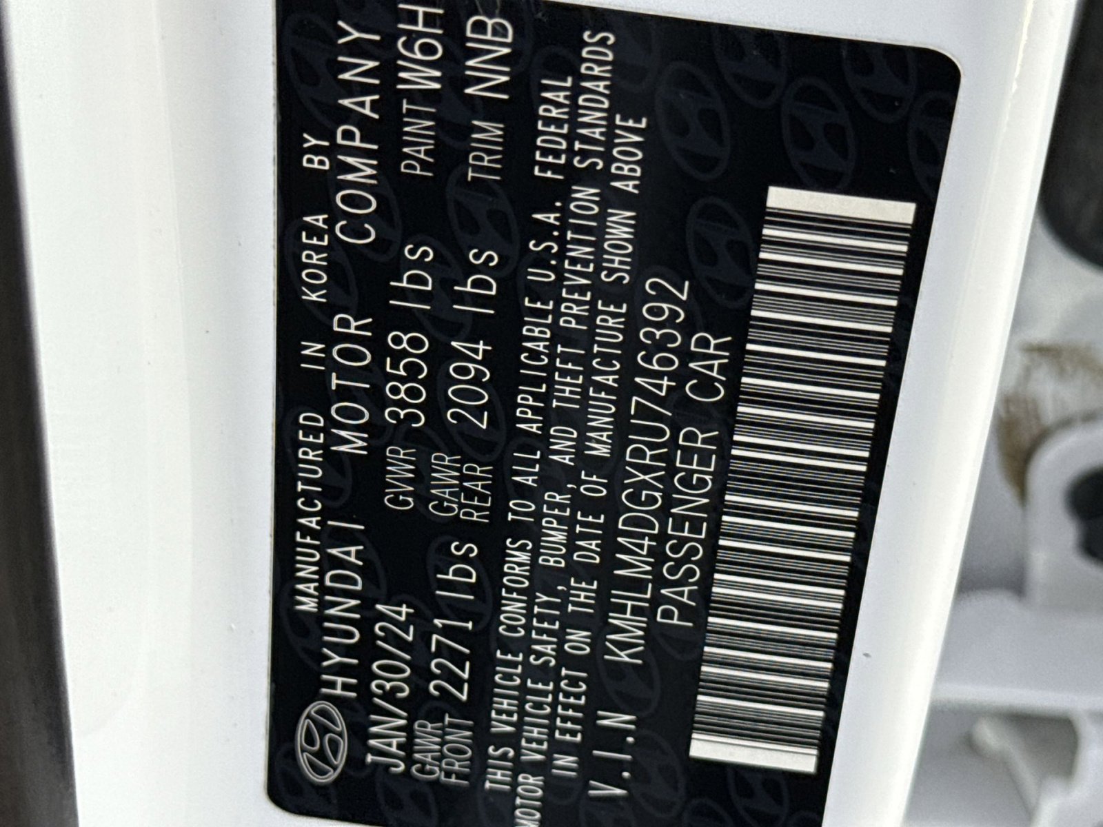Certified 2024 Hyundai Elantra SEL FWD image 28