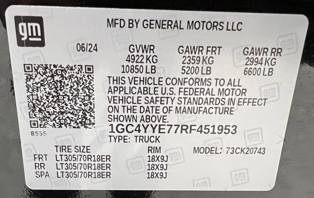 Used 2024 Chevrolet Silverado 2500 ZR2 w/ Technology Package image 64