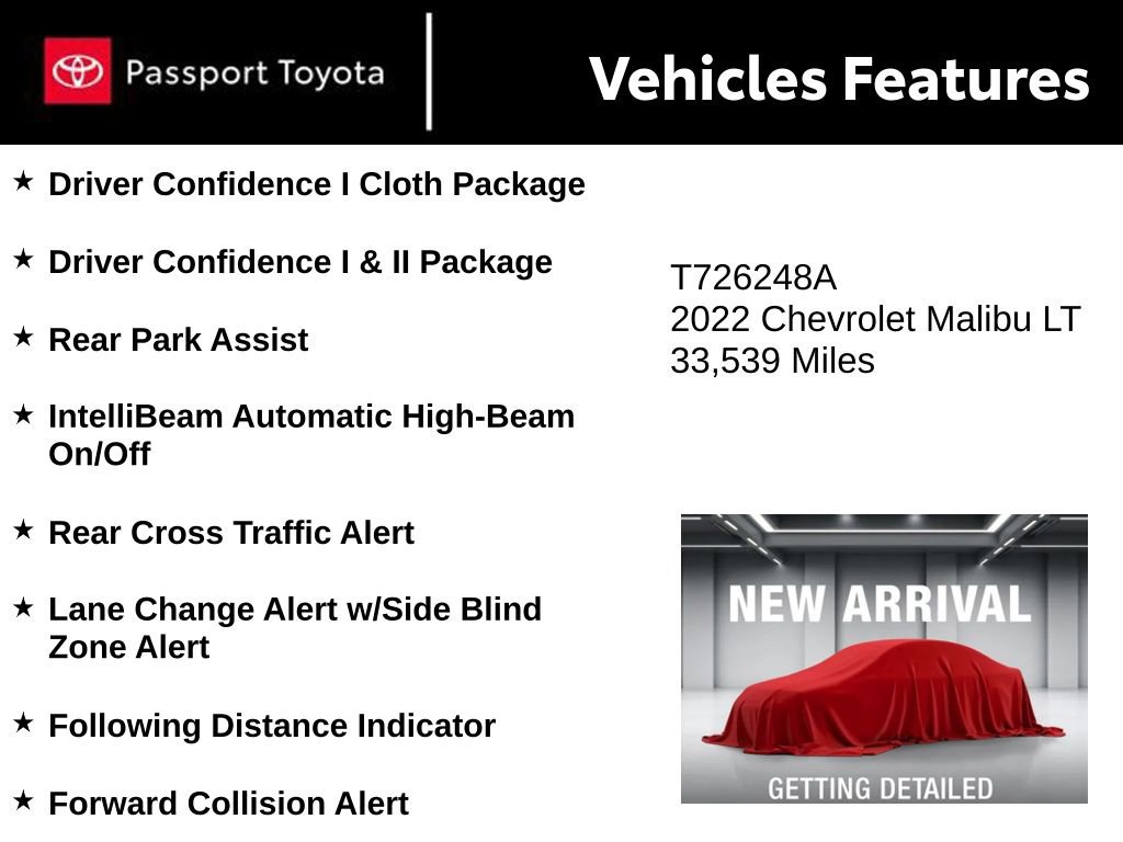 Used 2022 Chevrolet Malibu LT image 5