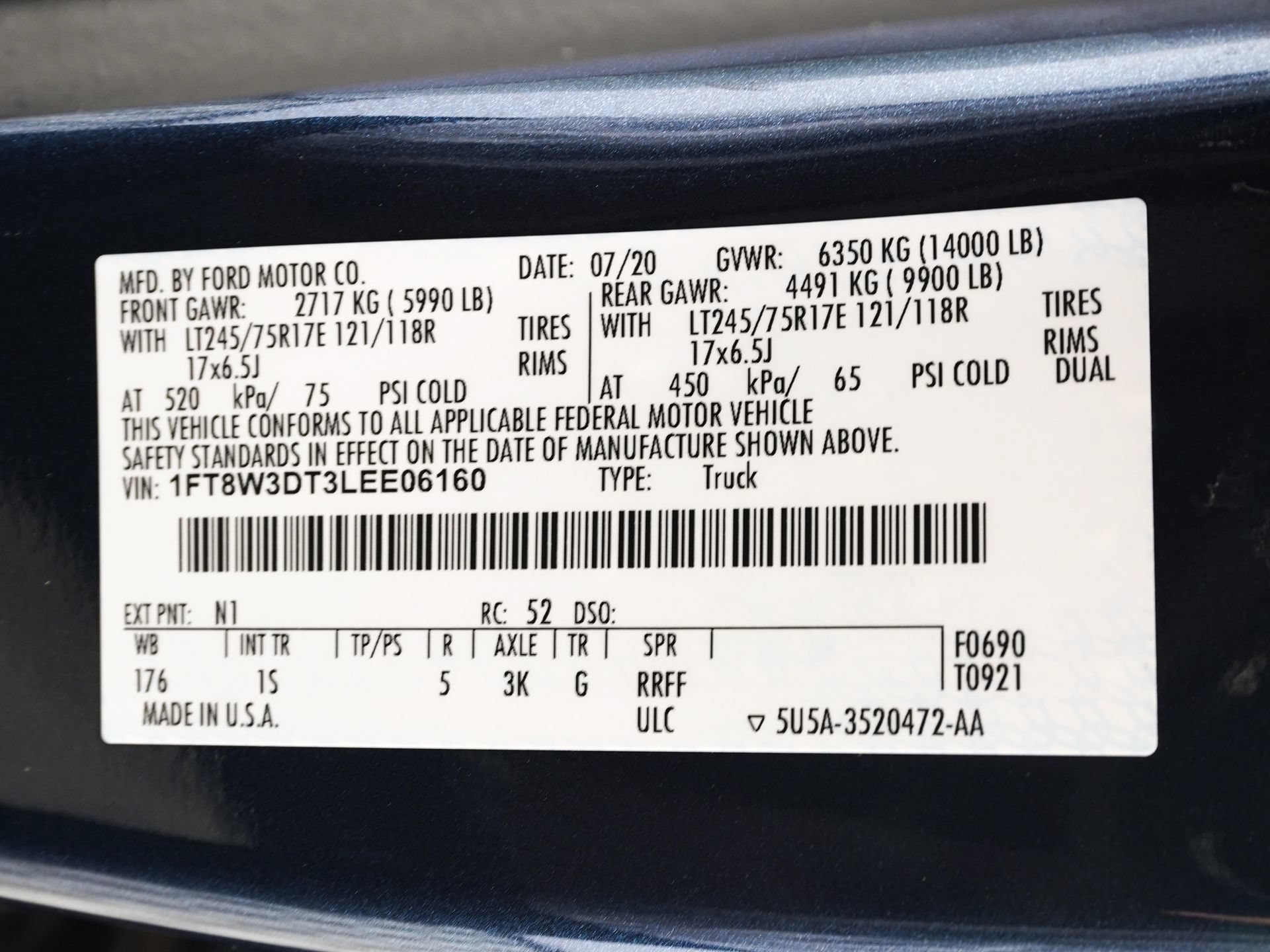 Used 2020 Ford F350 XL w/ STX Appearance Package AWD/4WD image 29