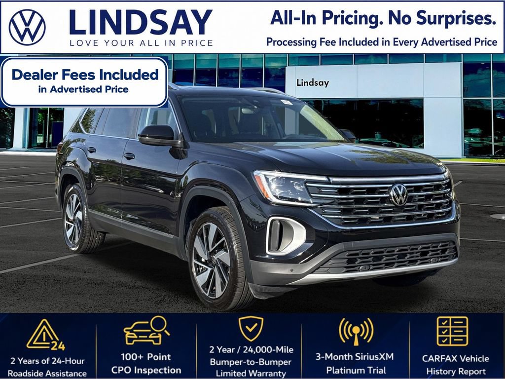 Certified 2025 Volkswagen Atlas SEL AWD/4WD image 1