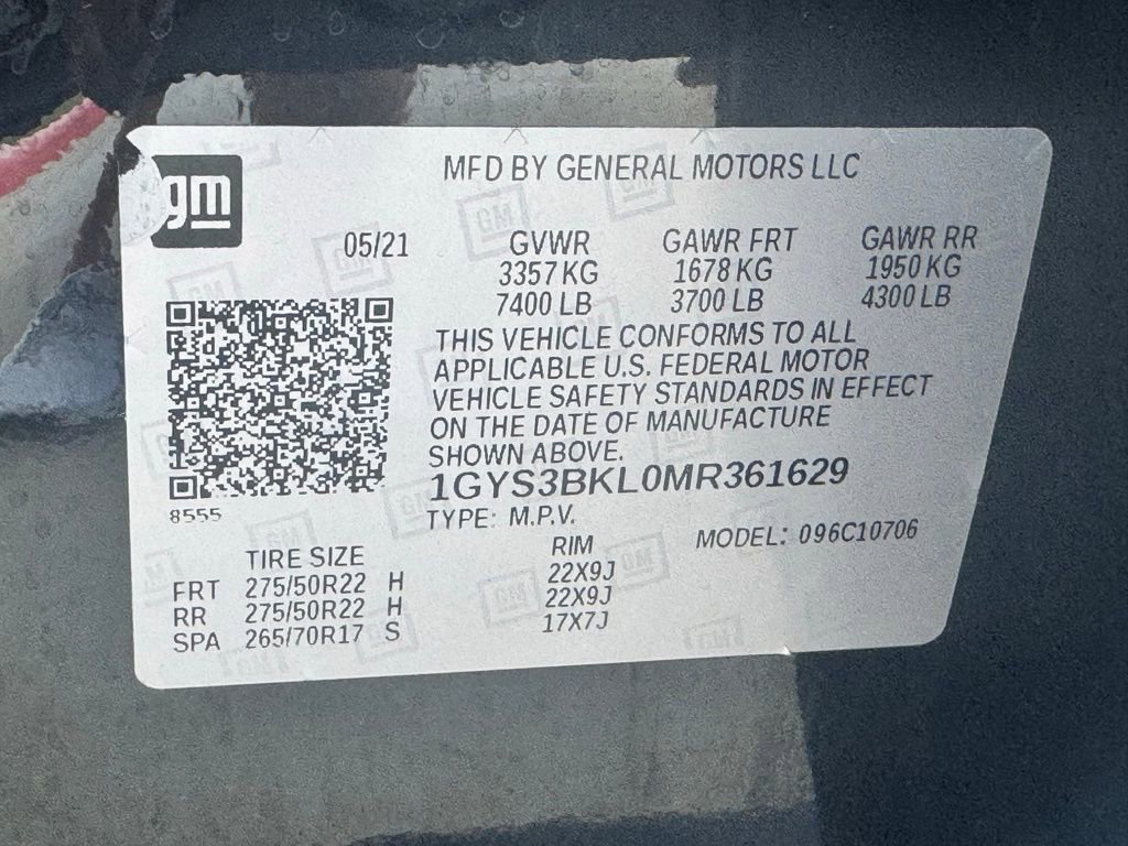 Used 2021 Cadillac Escalade Premium Luxury RWD image 38