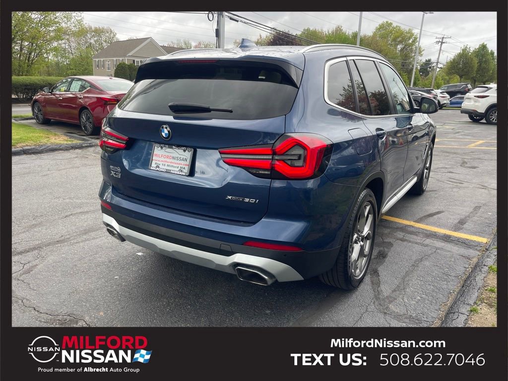 Used 2022 BMW X3 xDrive30i w/ Convenience Package w/ZPA AWD/4WD image 6