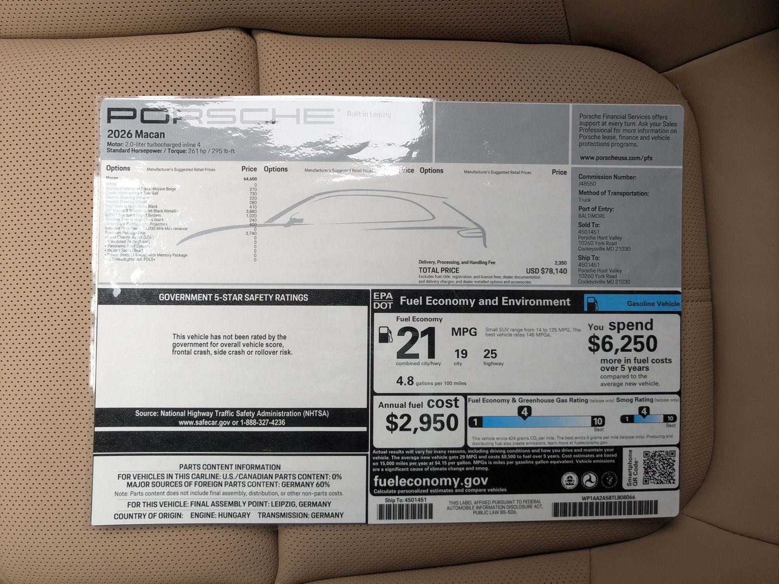 Certified 2026 Porsche Macan AWD/4WD image 30