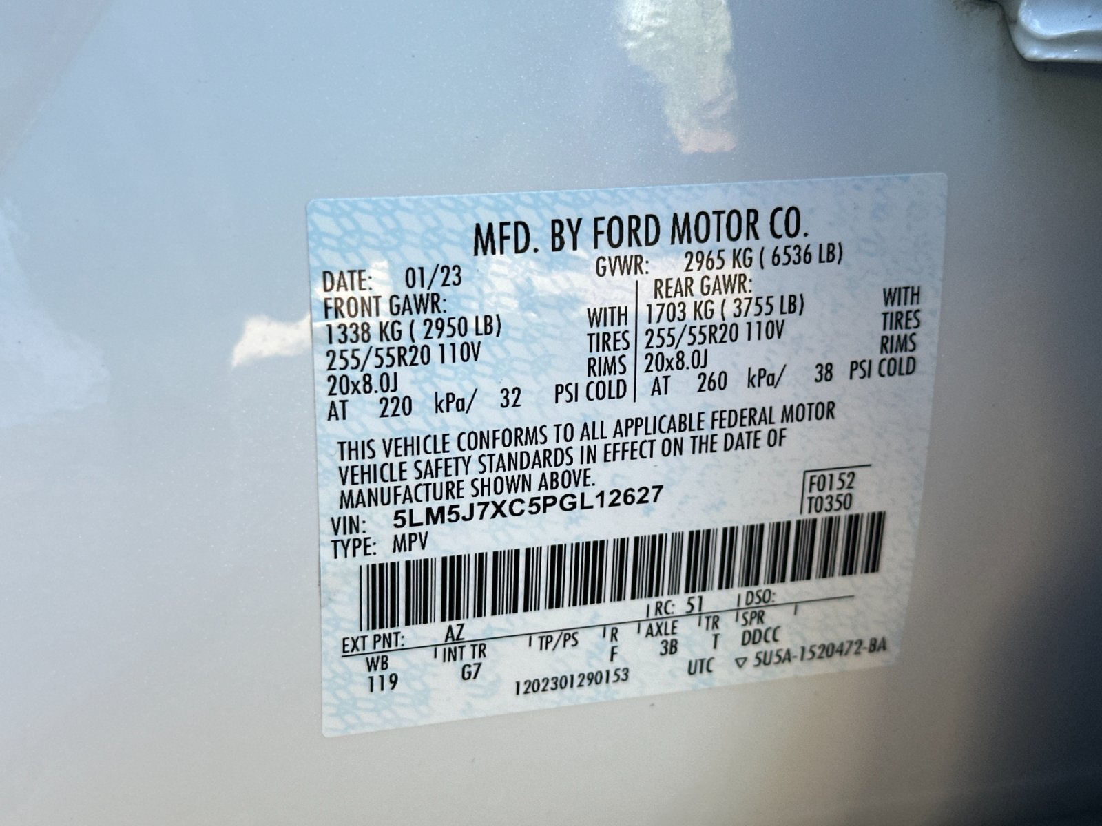 Used 2023 Lincoln Aviator Reserve w/ Equipment Group 201A AWD/4WD image 44