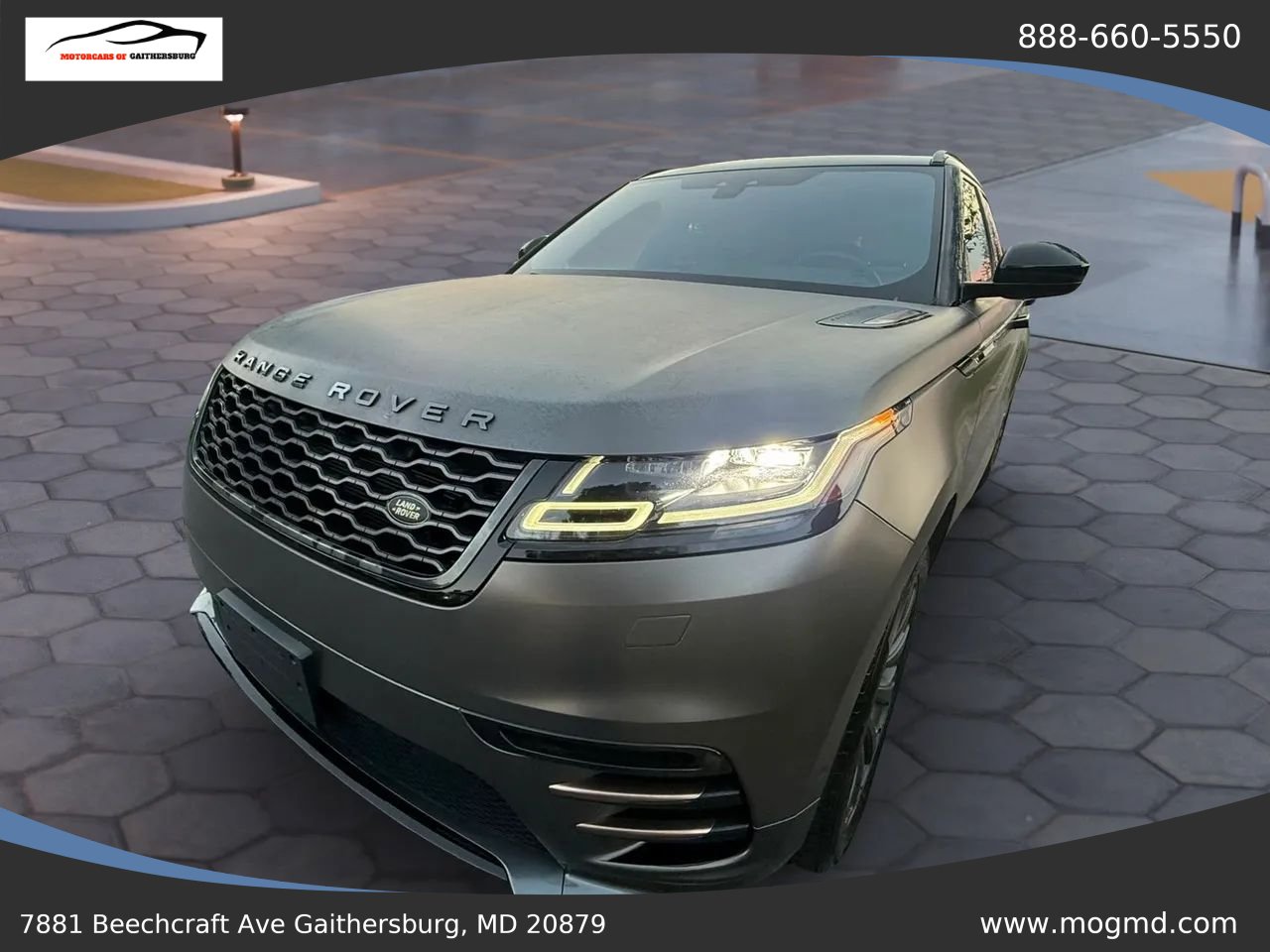 Used 2019 Land Rover Range Rover Velar R-Dynamic SE AWD/4WD image 2