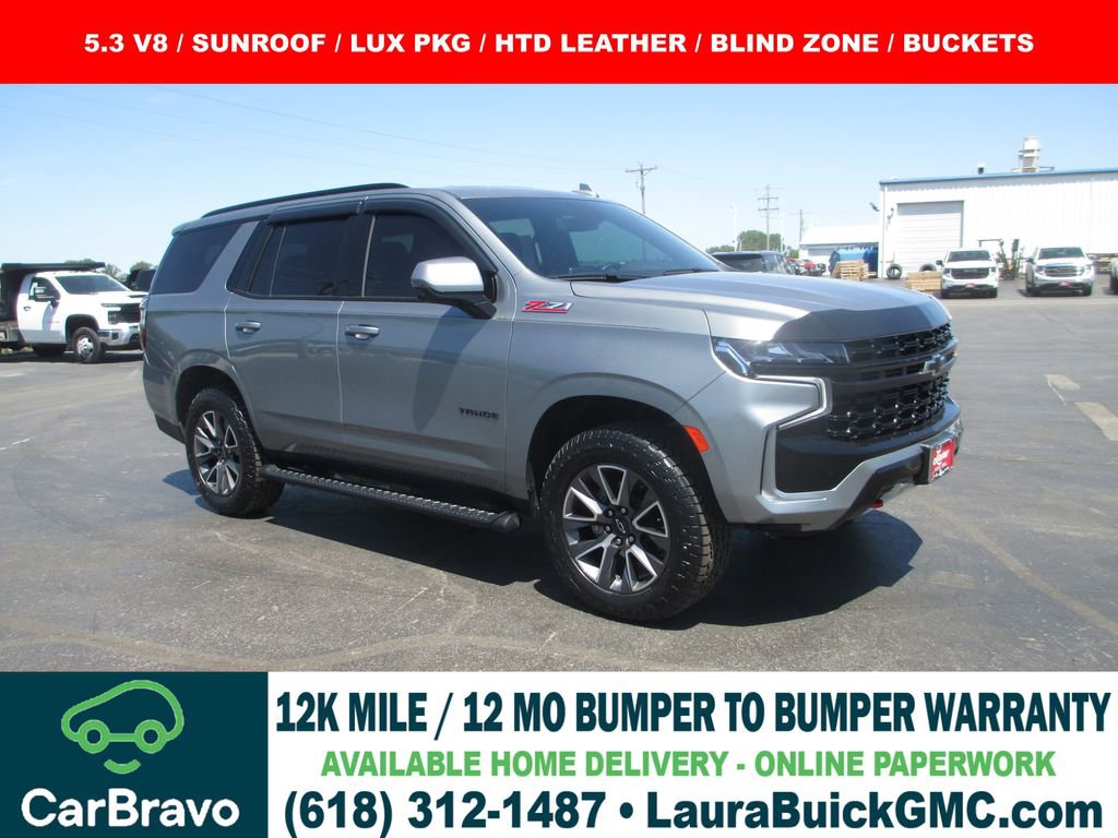 Used 2023 Chevrolet Tahoe Z71 w/ Luxury Package AWD/4WD image 1