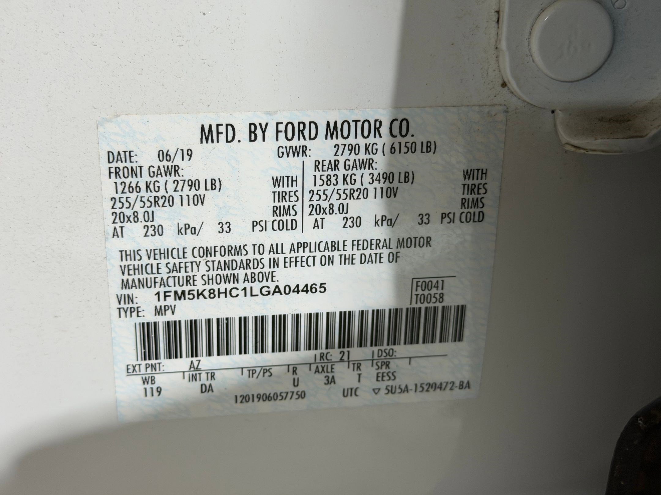 Used 2020 Ford Explorer Platinum w/ Premium Technology Package AWD/4WD image 51