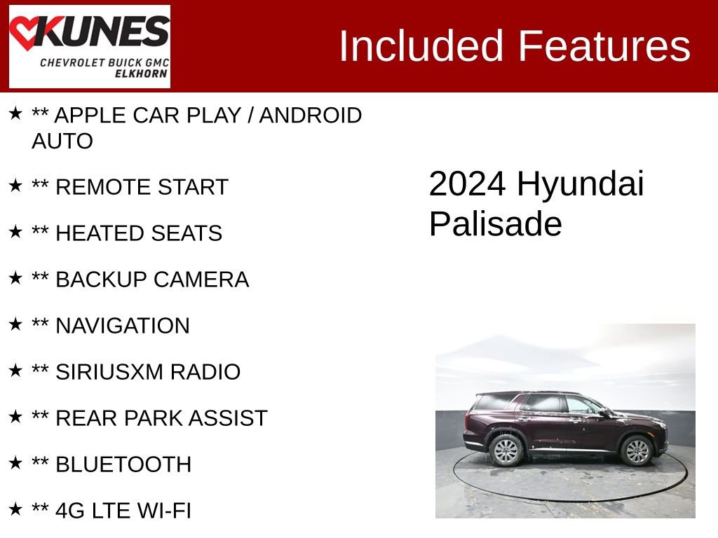 Used 2024 Hyundai Palisade SEL image 2