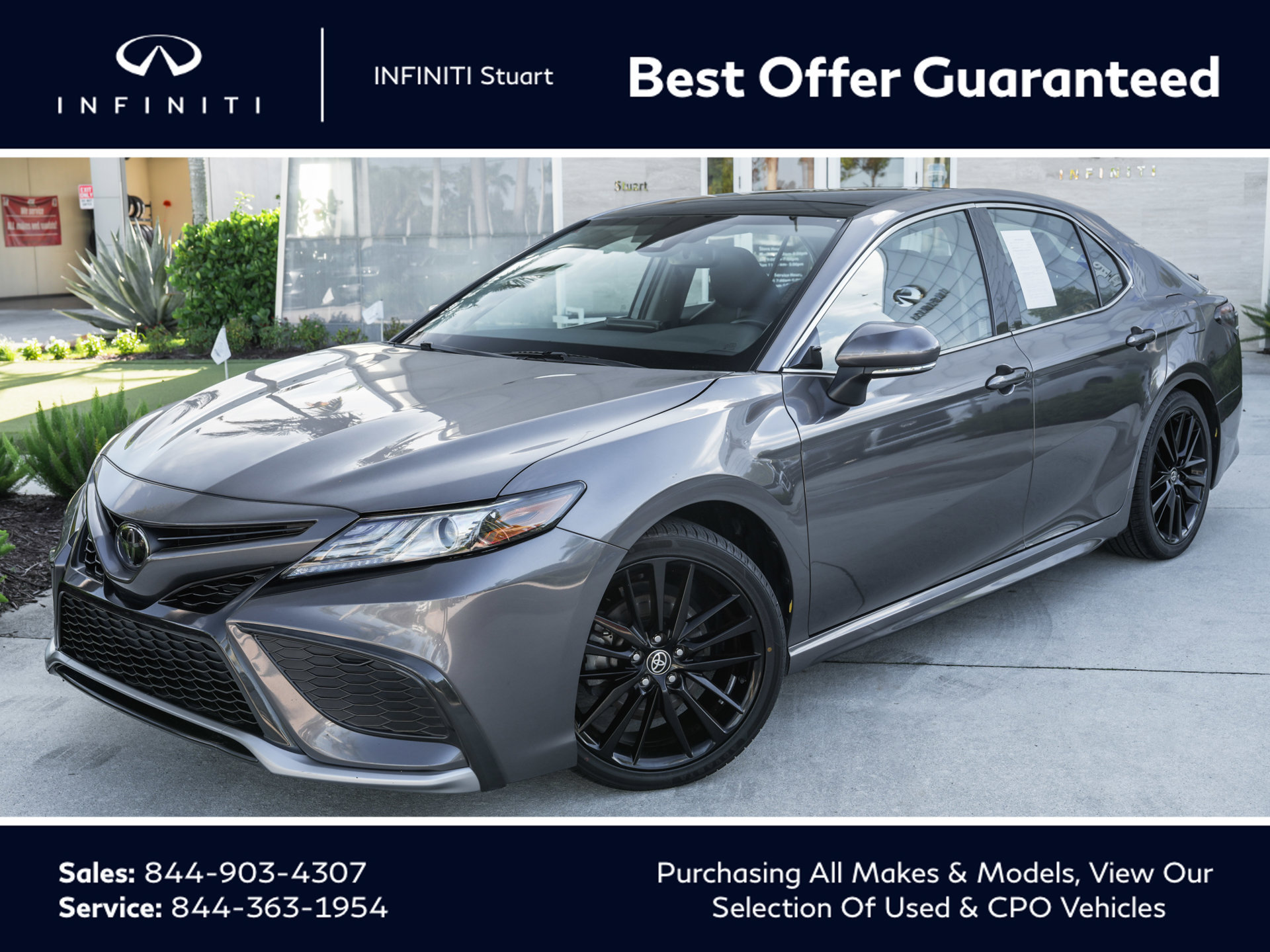 Used 2022 Toyota Camry XSE w/ Navigation Package