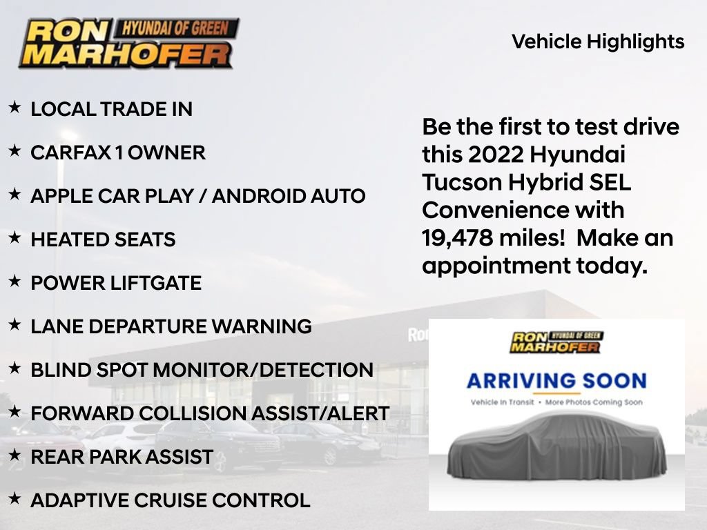 Certified 2022 Hyundai Tucson SEL w/ Cargo Package AWD/4WD image 2