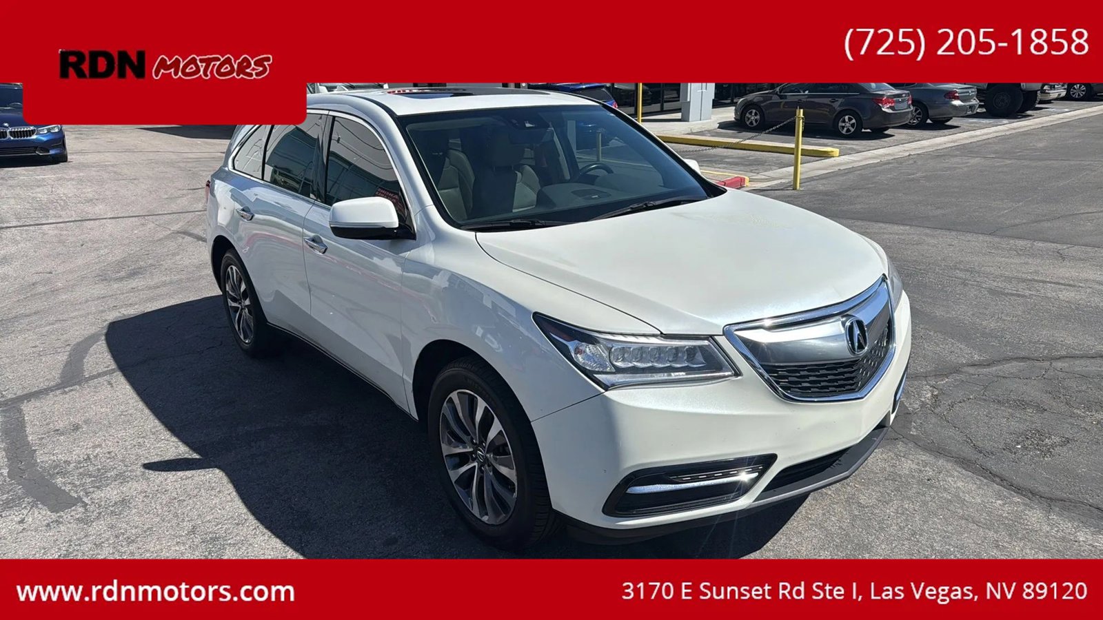 Used 2016 Acura MDX SH-AWD w/ Technology Package image 4