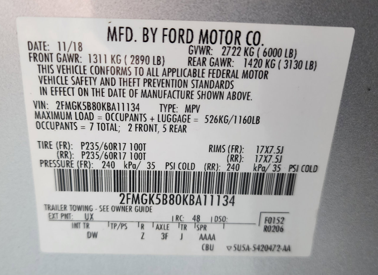 Used 2019 Ford Flex SE image 40
