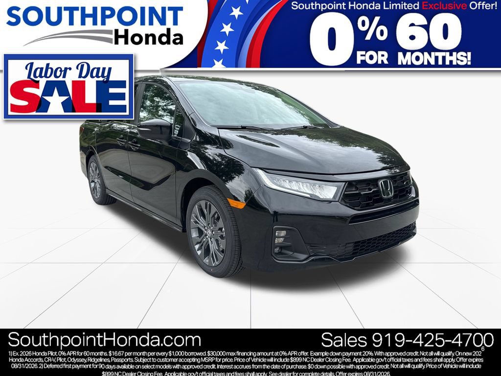 New 2026 Honda Odyssey Touring