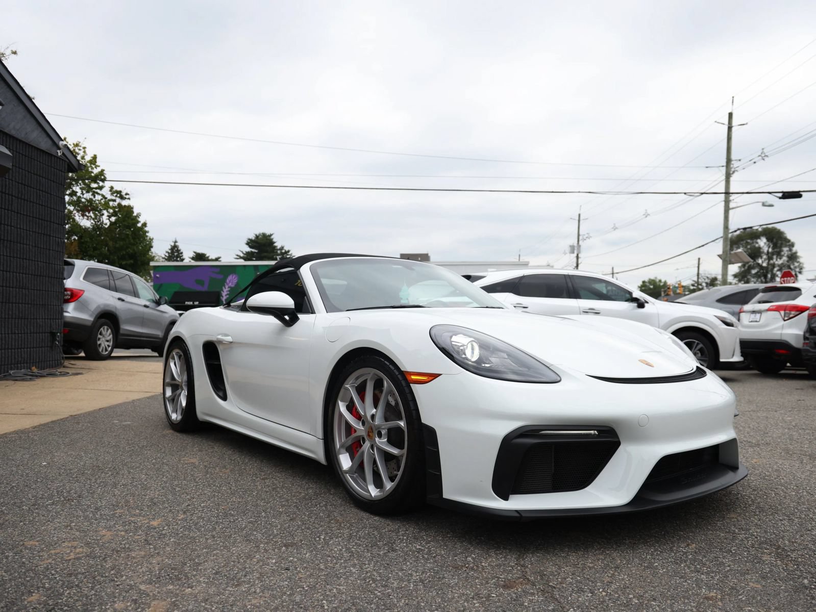 Used 2021 Porsche 718 Boxster Spyder RWD image 11