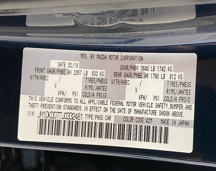 Used 2018 MAZDA CX-3 Grand Touring image 27