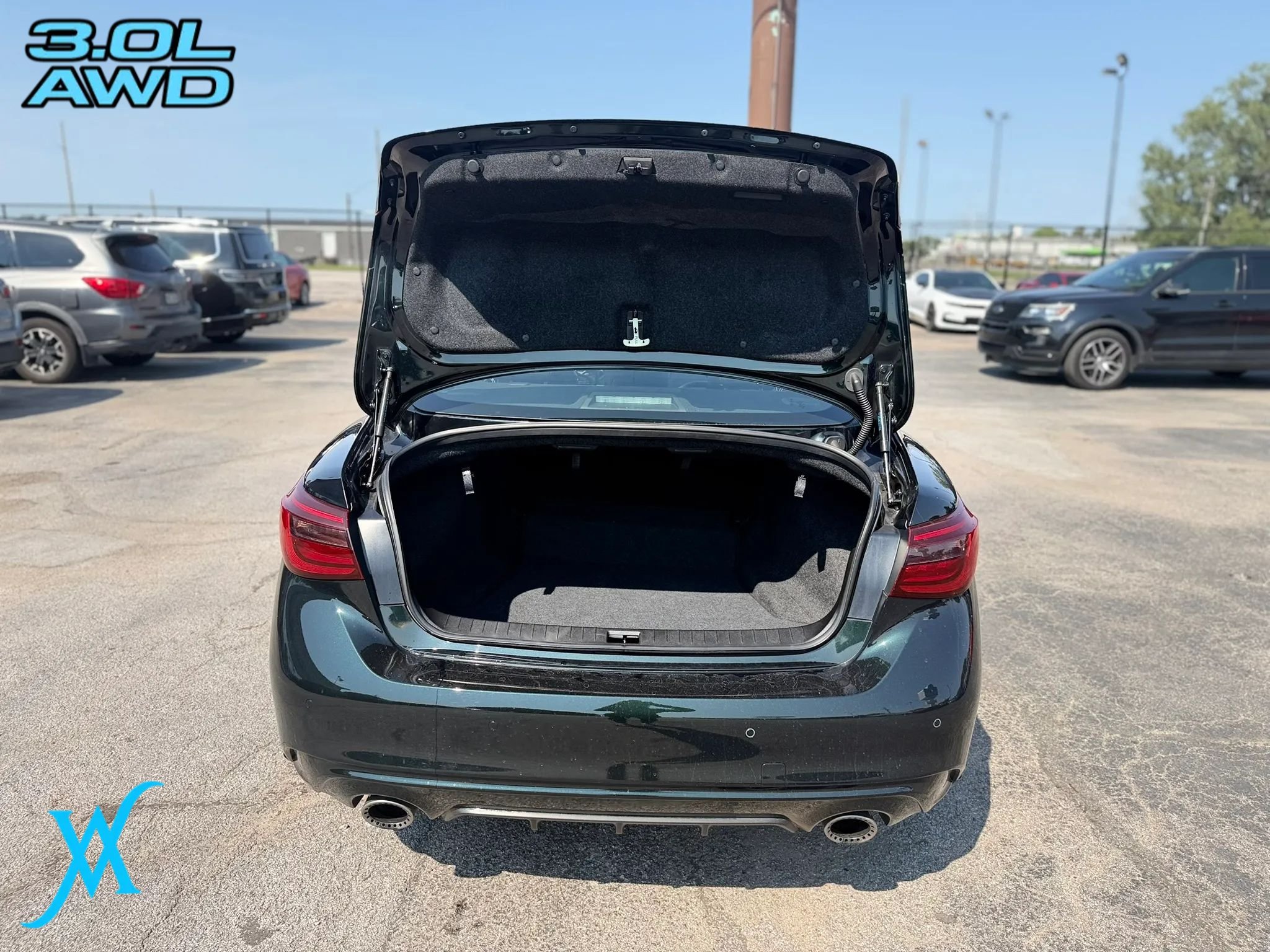 Used 2023 INFINITI Q50 Red Sport 400 w/ Black Opal Edition AWD/4WD image 36