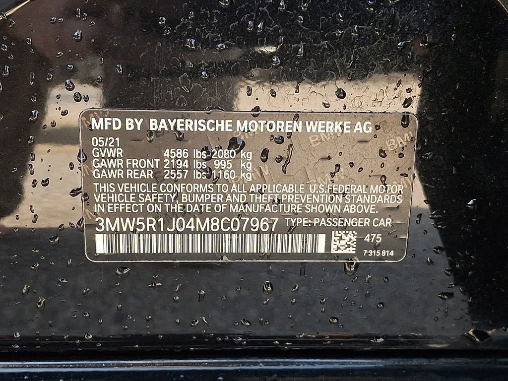 Used 2021 BMW 330i Sedan RWD image 28