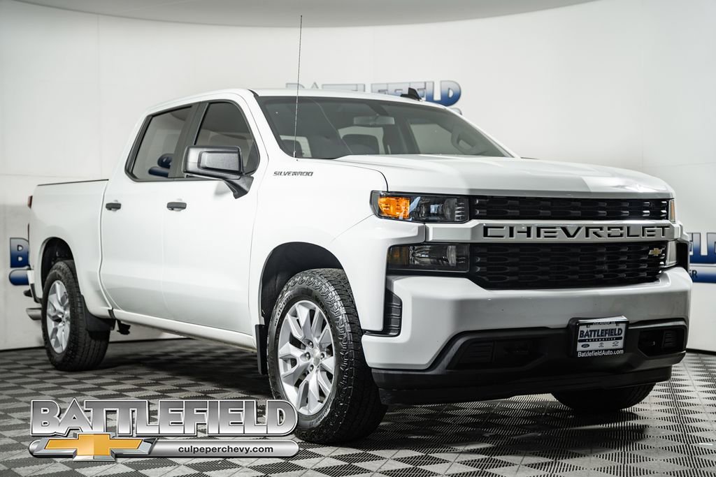 Used 2019 Chevrolet Silverado 1500 Custom w/ Custom Convenience Package image 1