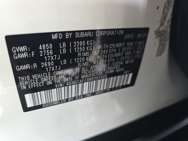 Used 2022 Subaru Outback Premium AWD/4WD image 37
