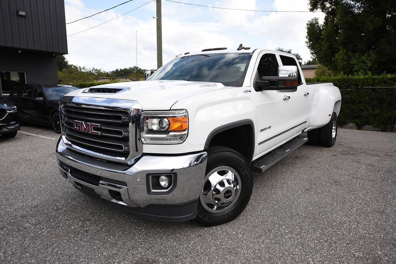 Used 2019 GMC Sierra 3500 SLT w/ Duramax Plus Package AWD/4WD image 1