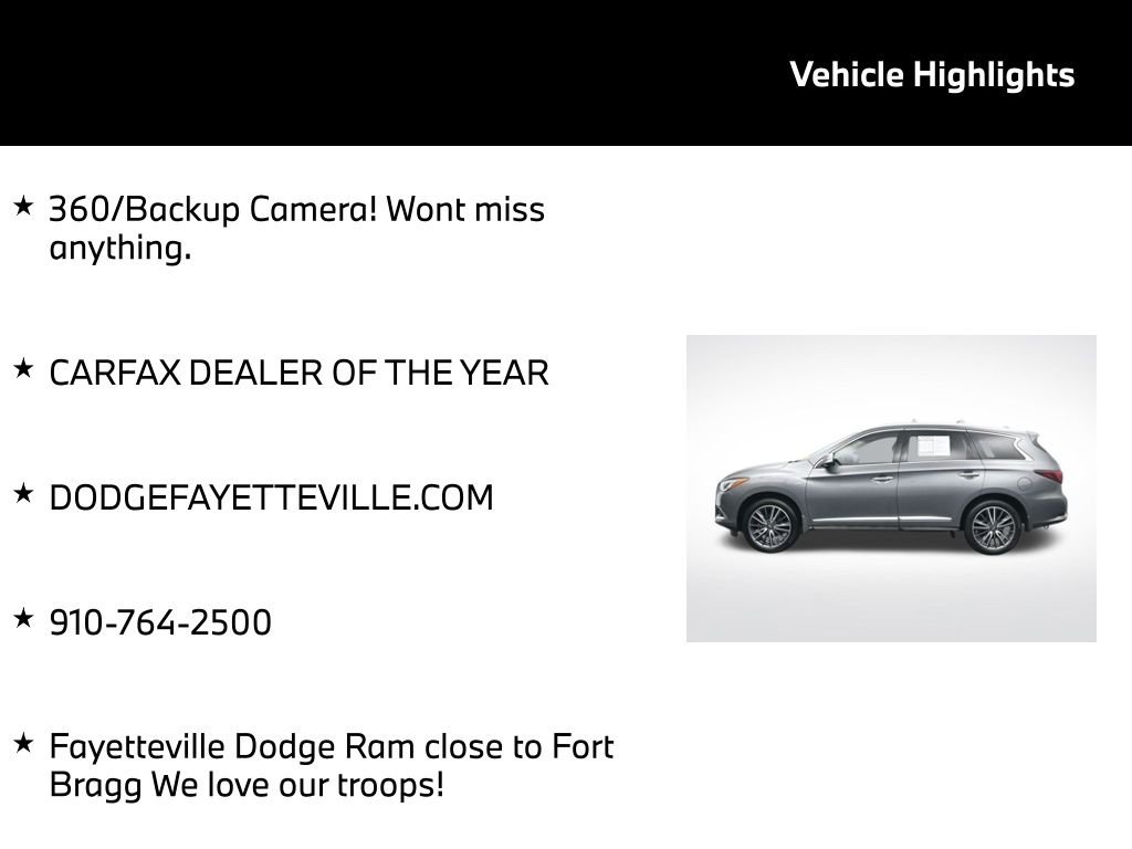 Used 2020 INFINITI QX60 Signature Edition AWD/4WD image 5