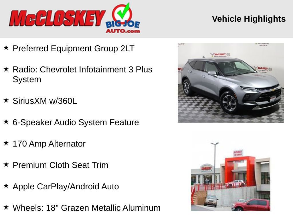 Used 2023 Chevrolet Blazer LT image 3