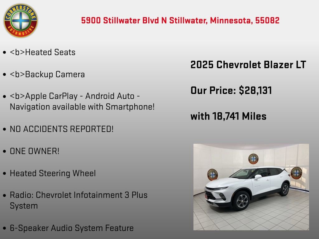 Used 2025 Chevrolet Blazer LT AWD/4WD image 5