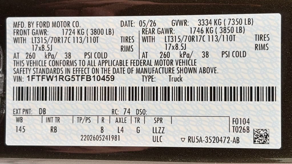 New 2026 Ford F150 Raptor AWD/4WD image 53