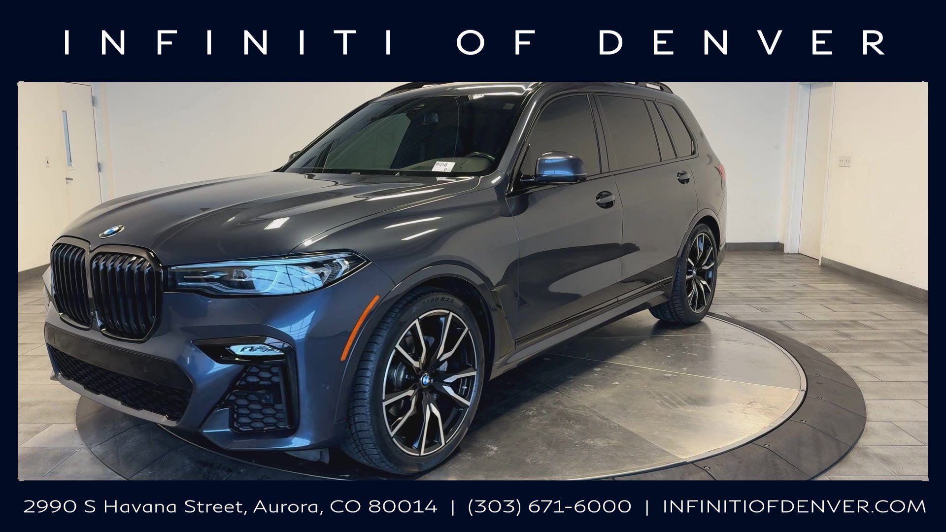 Used 2021 BMW X7 xDrive40i w/ M Sport Package