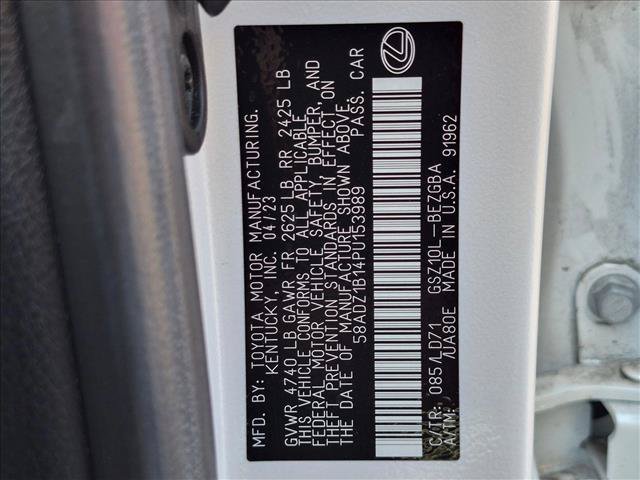 Used 2023 Lexus ES 350 w/ Premium Package FWD image 23