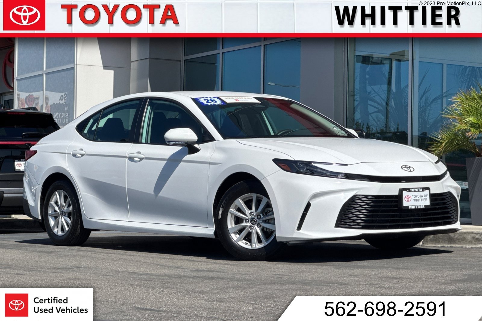 Certified 2026 Toyota Camry LE FWD image 1