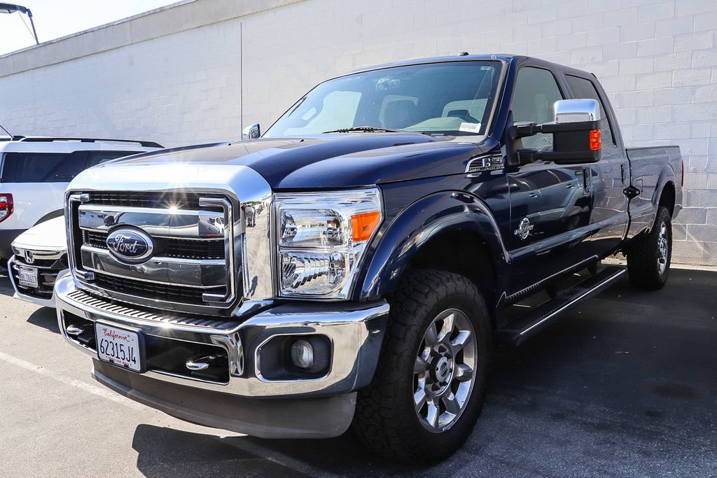 Used 2011 Ford F350 Lariat w/ Lariat Ultimate Pkg AWD/4WD image 2