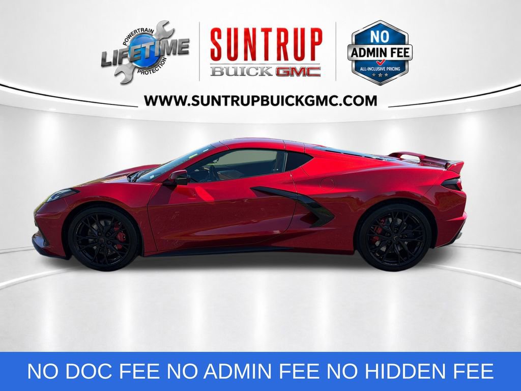 Used 2024 Chevrolet Corvette Stingray Preferred Cpe w/ Z51 Performance Package RWD image 2