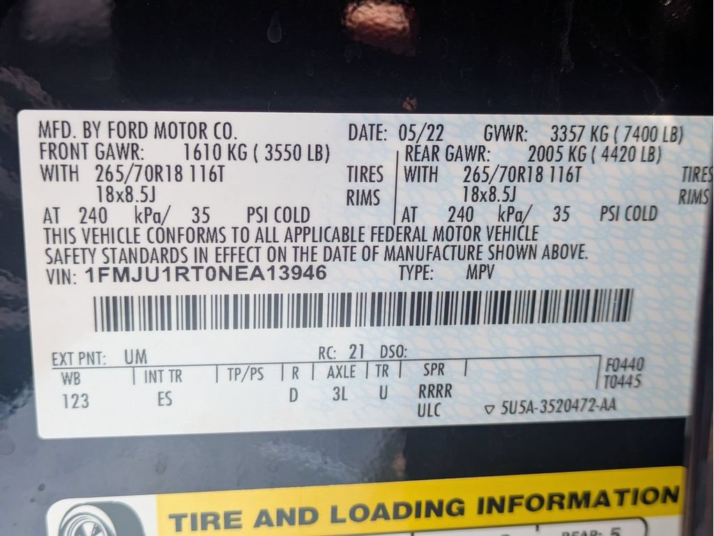 Used 2022 Ford Expedition Timberline AWD/4WD image 31