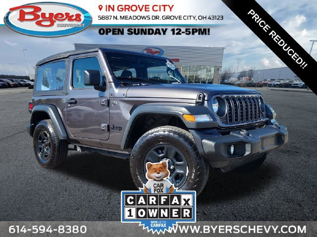 Used 2025 Jeep Wrangler Sport AWD/4WD 360° Tour