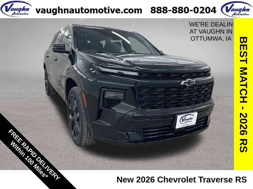 New 2026 Chevrolet Traverse RS AWD/4WD image 1