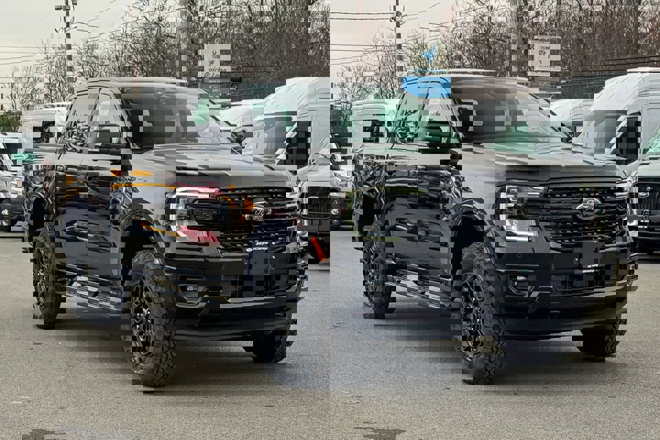 New 2025 Ford Ranger Lariat w/ Black Appearance Package image 1