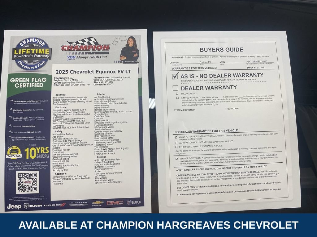 Certified 2025 Chevrolet Equinox EV LT w/ Comfort Package FWD image 43