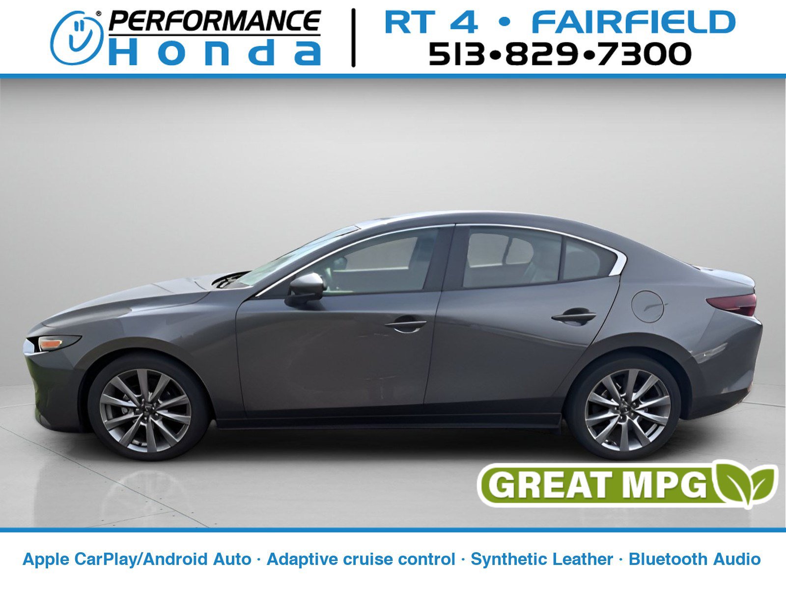Used 2021 MAZDA MAZDA3 s FWD image 1