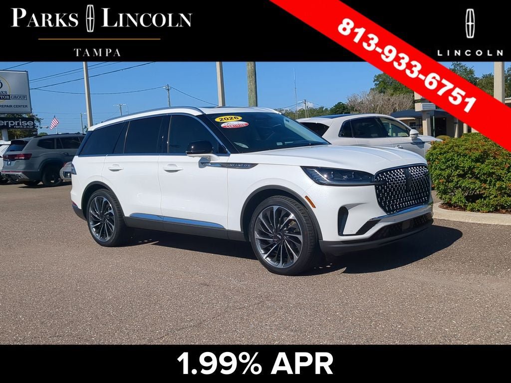 Used 2026 Lincoln Aviator Reserve w/ Luxury Package RWD image 1