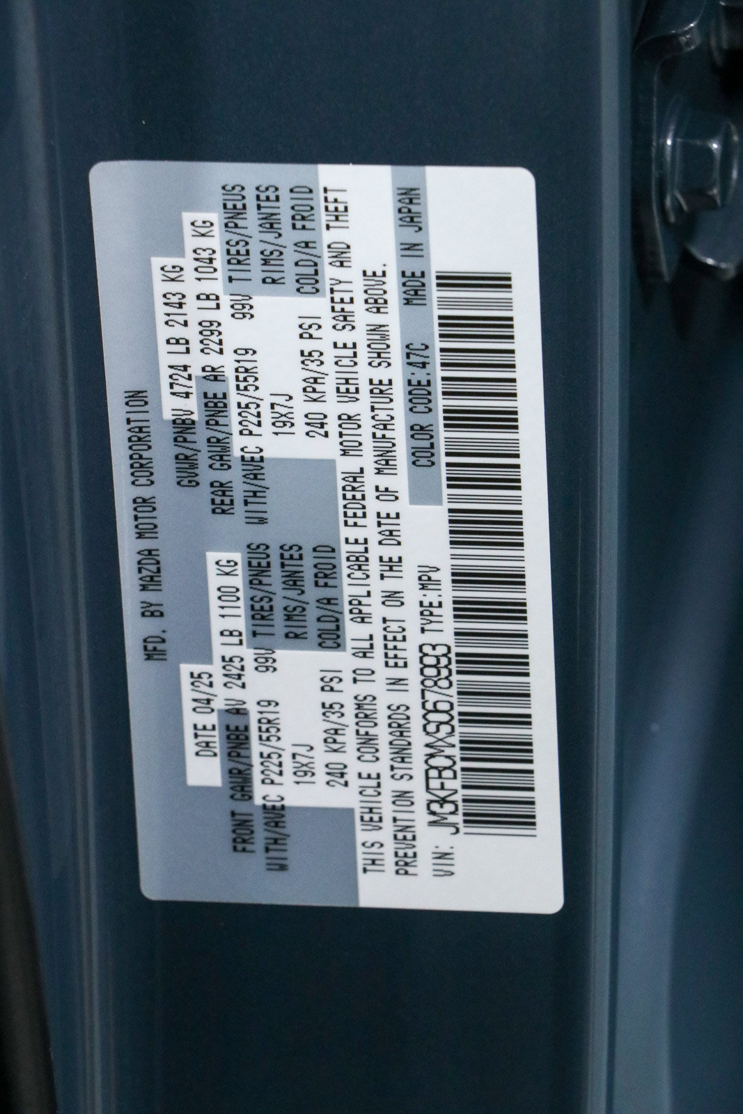 Used 2025 MAZDA CX-5 Carbon Edition AWD/4WD image 34