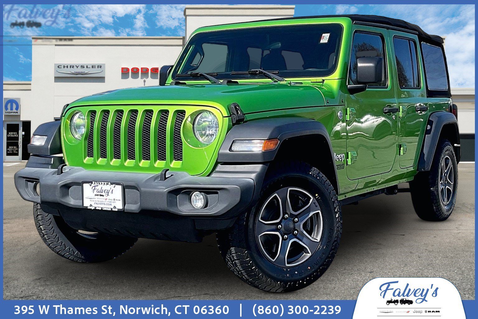 Used 2018 Jeep Wrangler Unlimited Sport S image 1