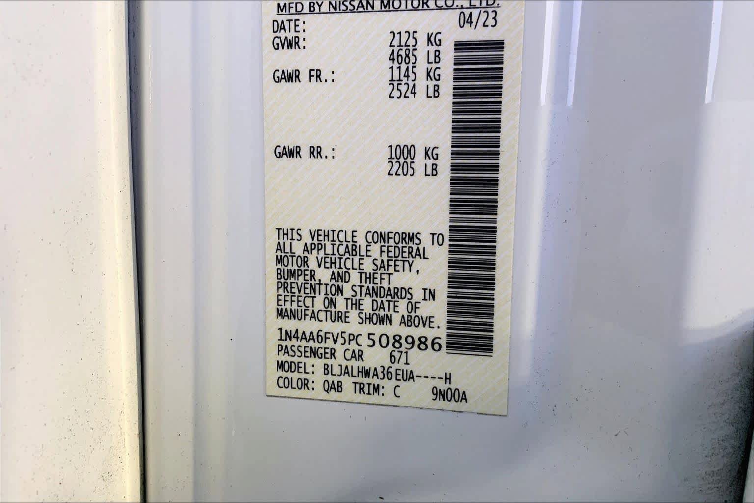 Used 2023 Nissan Maxima Platinum w/ Sport Mat Group FWD image 31