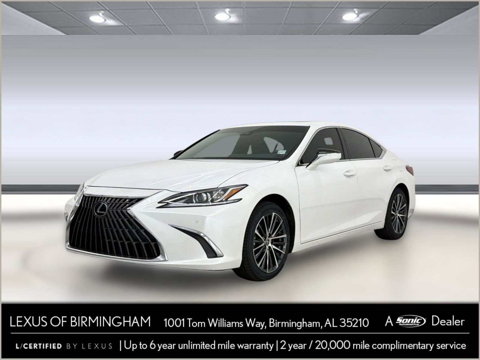 Certified 2025 Lexus ES 350 w/ Premium Package FWD image 1